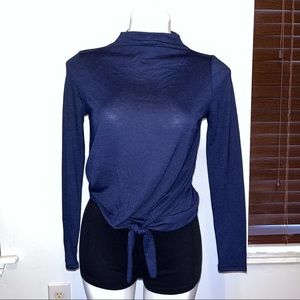 Loft mock neck long sleeve